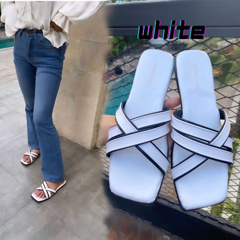 DECLARE&amp;DEE SANDAL WANITA DAILY FLAT RAISA