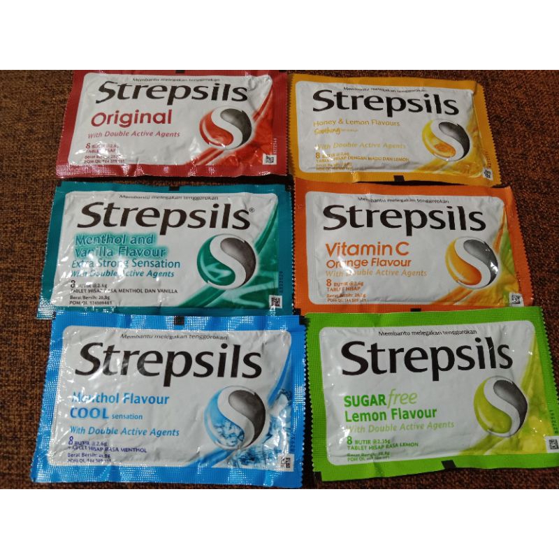 

Strepsils 8 butir @2, 6g