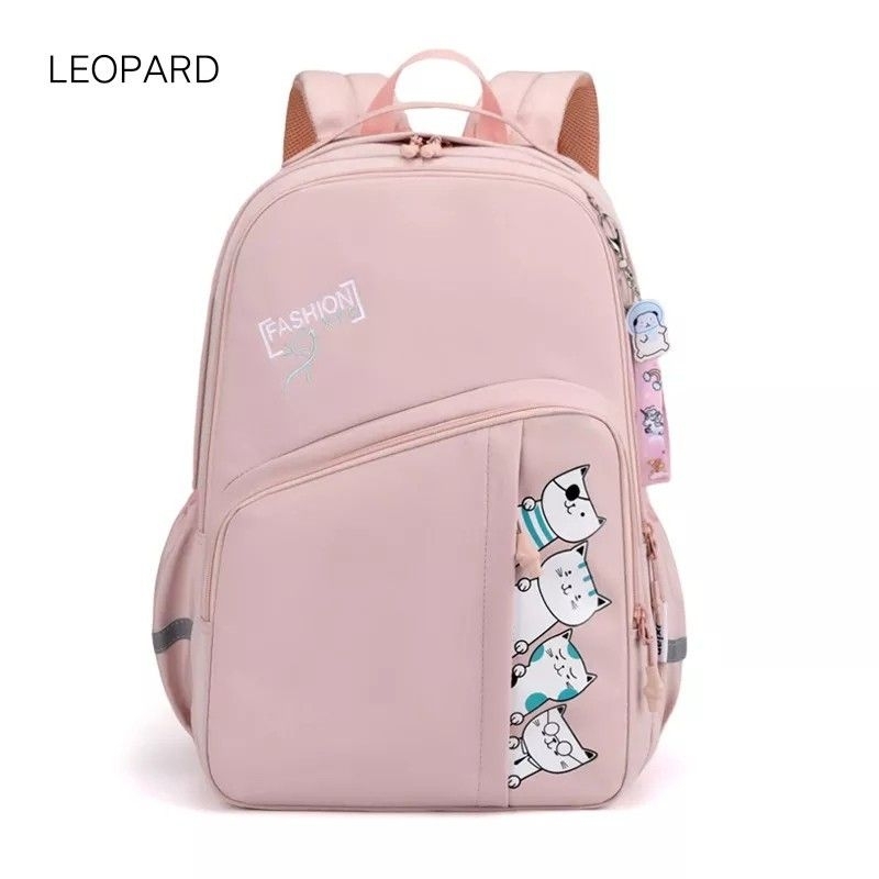 Ransel Anak TK Kartun Kucing Sekolah Bahu Tas Ransel Perjalanan Anak Ransel Lucu Tas Bahu Tas Ransel