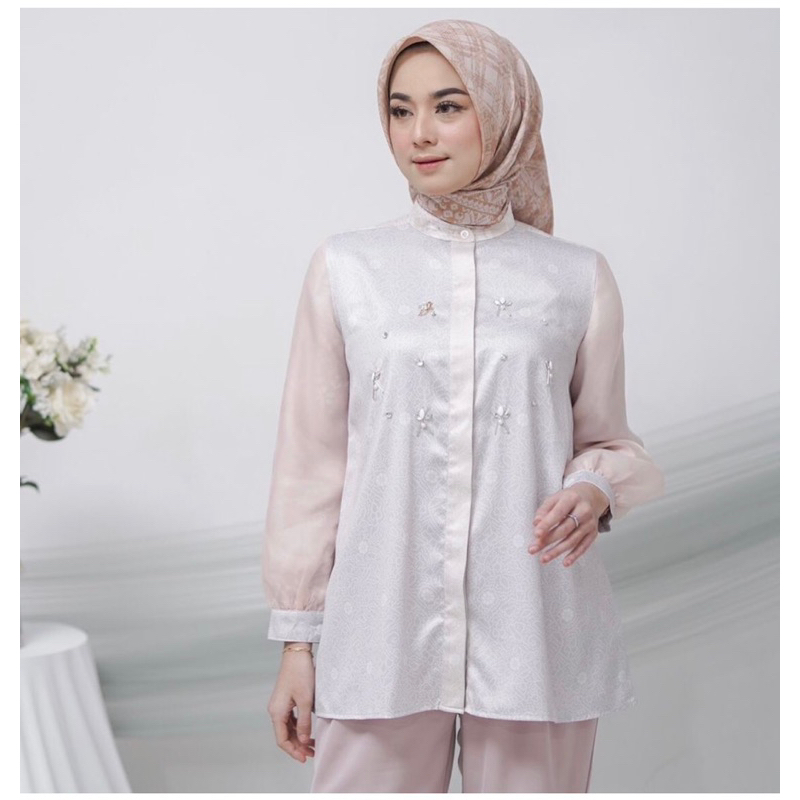 LANGKISAU TOP SILVER BY JAMILA HUMAILA