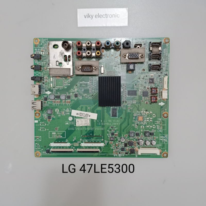 mb tv LG 47LE5300 mainboard modul mesin tv LG 47LE5300