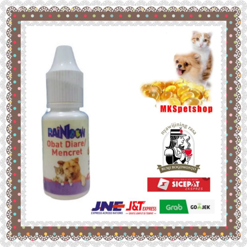 RAINBOW@ Obat diare kucing 8ml