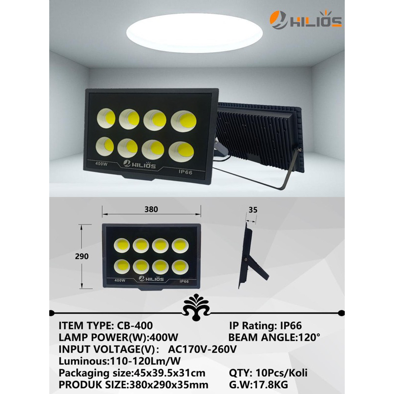 Hilios Lampu Sorot IP66 400w