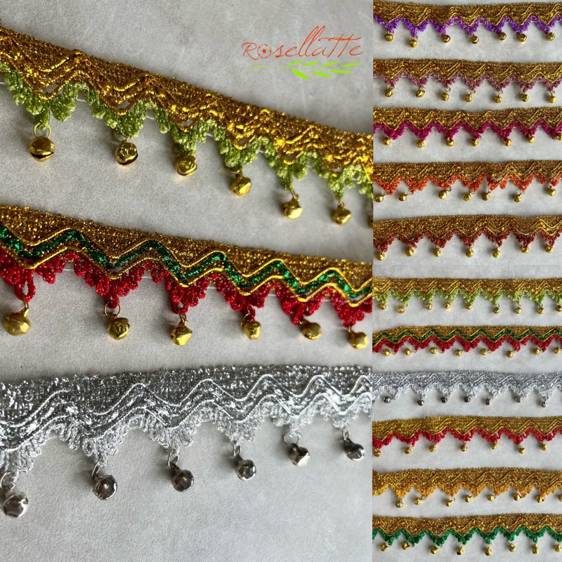 Renda Emas Lonceng Meteran (100cm)