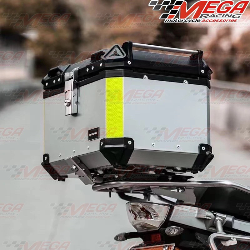 TOPBOX MOTOR BOX BELAKANG MODEL X KAPASITAS 55 LITER KUNCI ALUMINIUM PANNIER