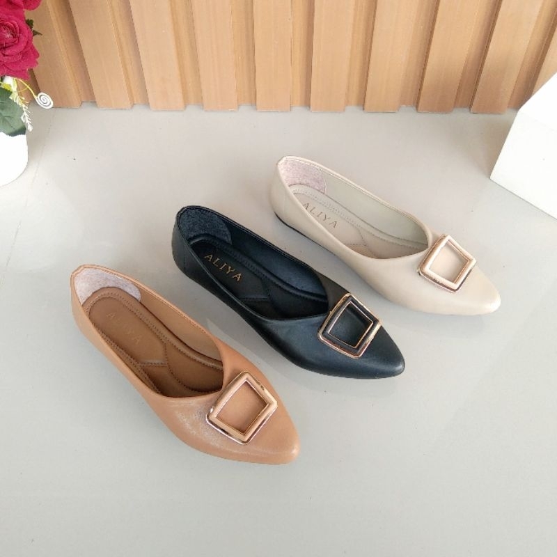 Aliyashoes Sepatu Flat Wanita Olivia