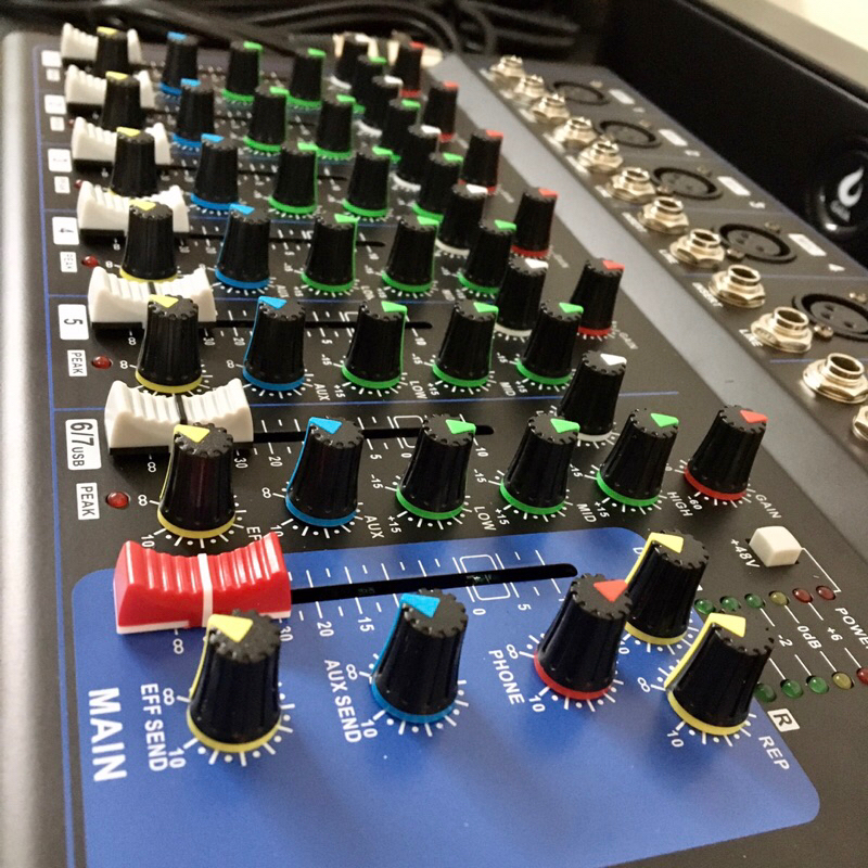 Audio mixer YAMAHA 7channel Bluetooth USB Phantom power