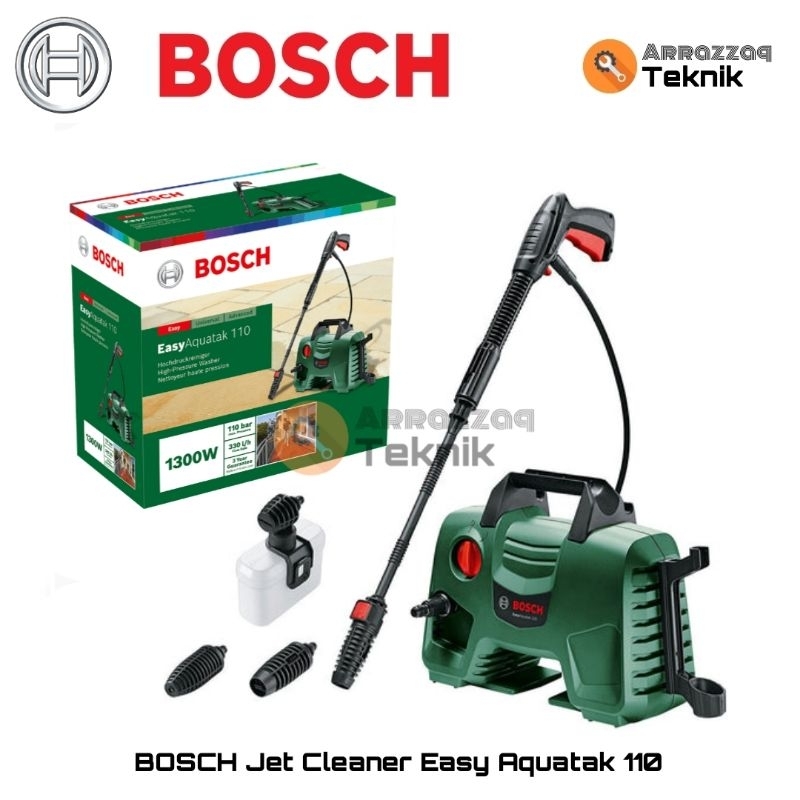 BOSCH Jet Cleaner Easy Aquatak 110 - Mesin Steam Cuci Mobil dan Motor