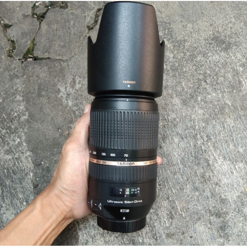 Lensa Tamron 70 300mm VC USD for nikon