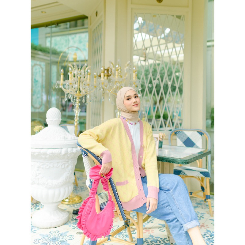 Monogram Cardigan Haideeorlin