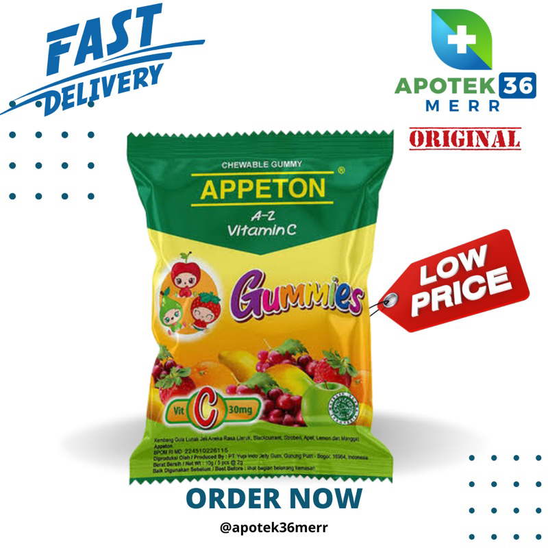 APPETON GUMMIES PERMEN VITAMIN ANAK