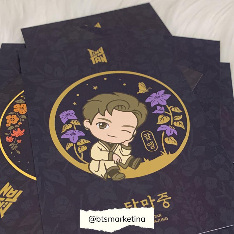 SHARING POSTCARD & STIKER TINYTAN DALMAJUNG