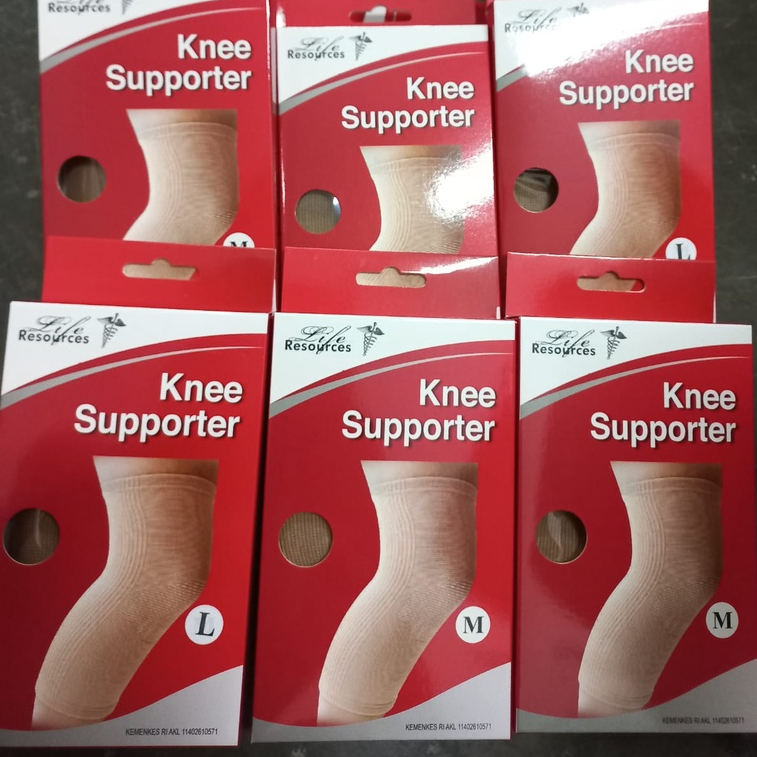 Life Resources - Knee Support / Decker Karet Pelindung Lutut - Reg KEMENKES RI