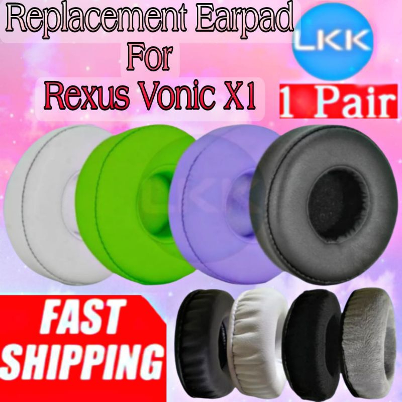 Busa Earpad Rexus Vonic X1 Bluetooth Headset Foam Ear Pads Earcup
