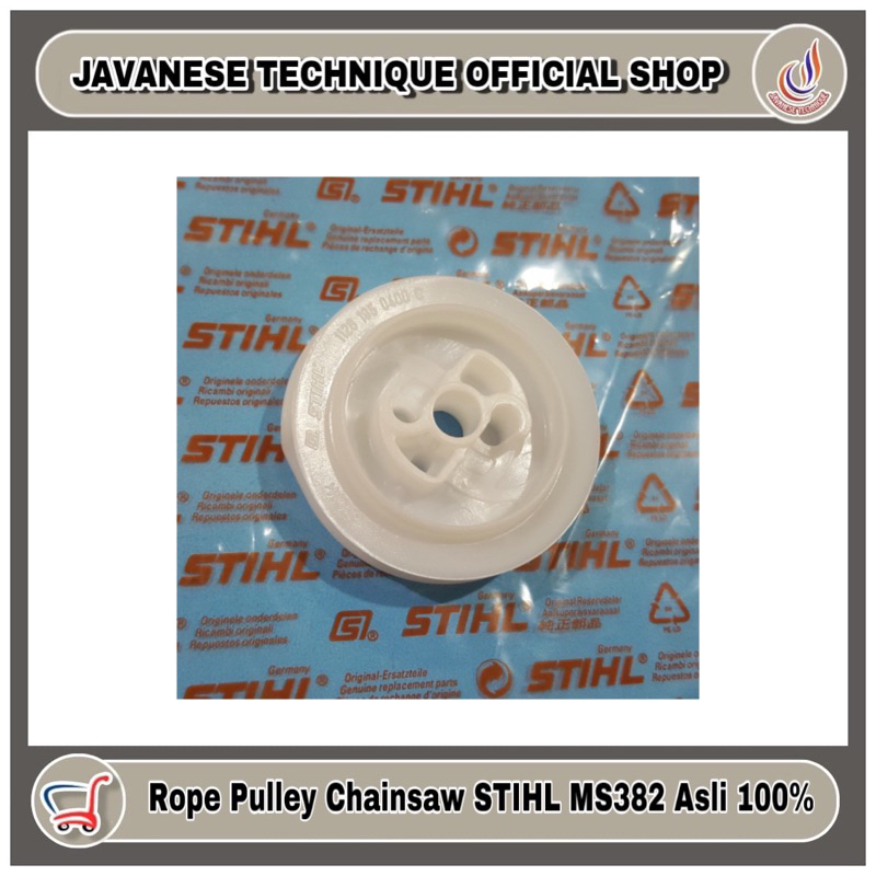 Rope Rotor Pulley Pulli Puli Starter Slah Chainsaw Stihl MS382 Asli STIHL 100%