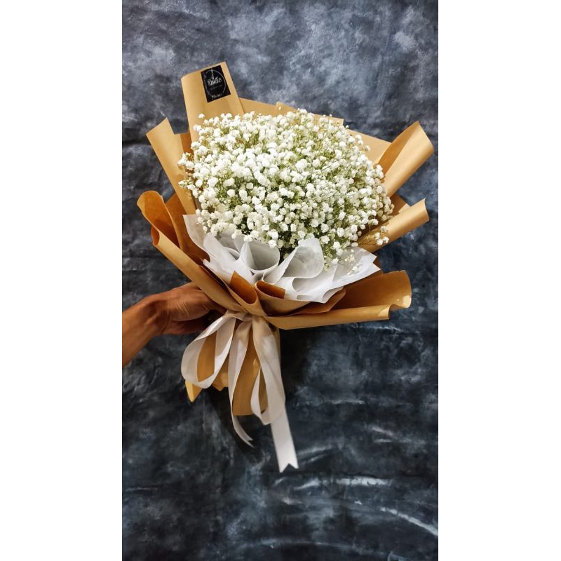 buket baby breath fresh