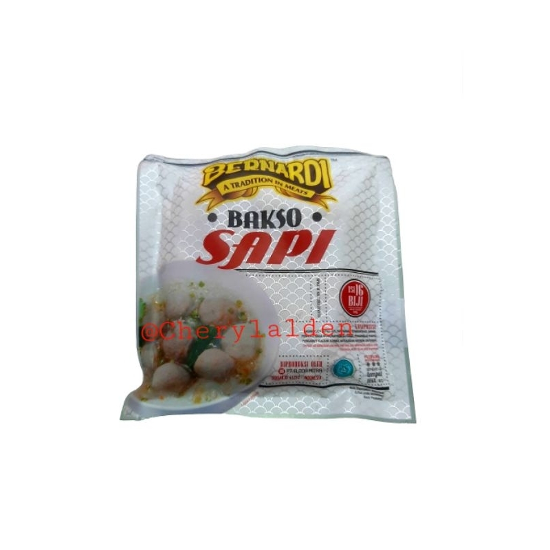

❤️Chery❤️ Bernardi Bakso sapi isi 16biji