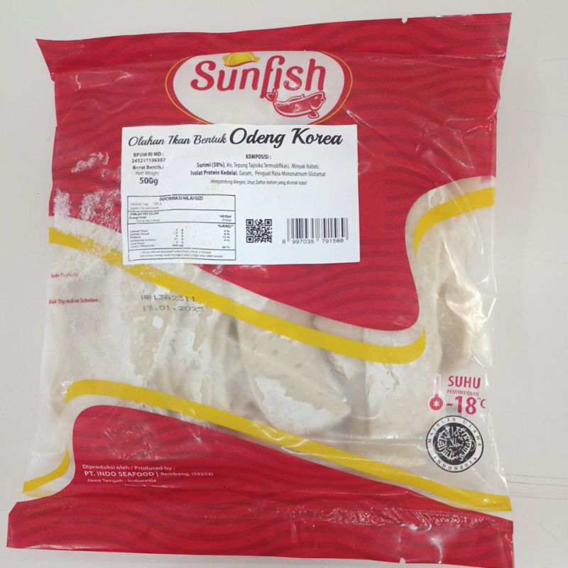 

SUNFISH ODENG 500 GR X 20
