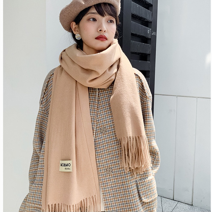 Scarf Tebal Musim Dingin Syal Wool Winter Korea Import