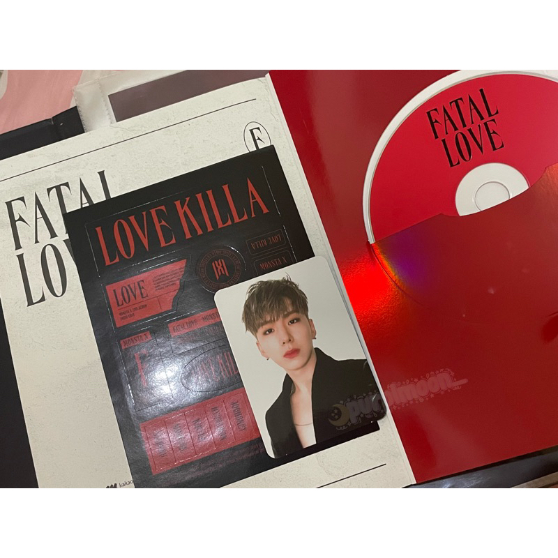 MONSTA X FATAL LOVE ALBUM UNSEALED