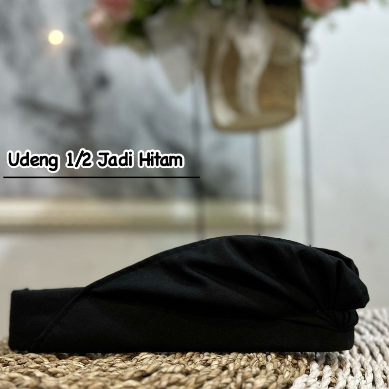 Udeng Bali Hitam Jadi dan 1/2 Jadi