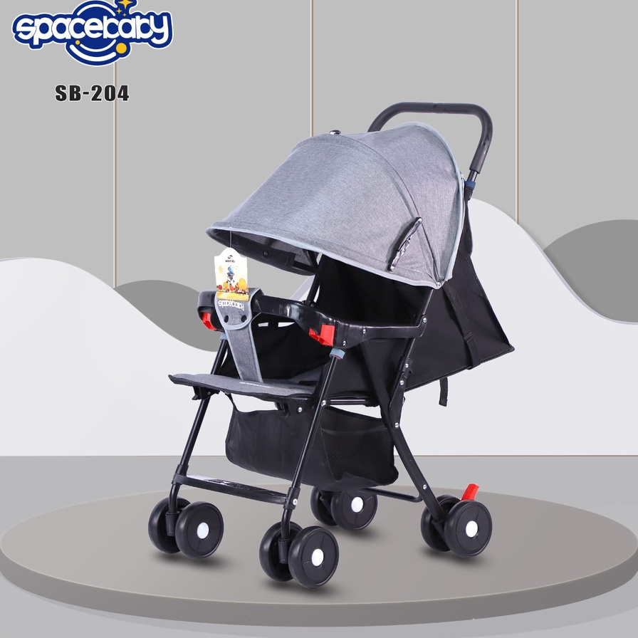 Kereta Dorong Bayi Baby Stroller Spacebaby SB-204