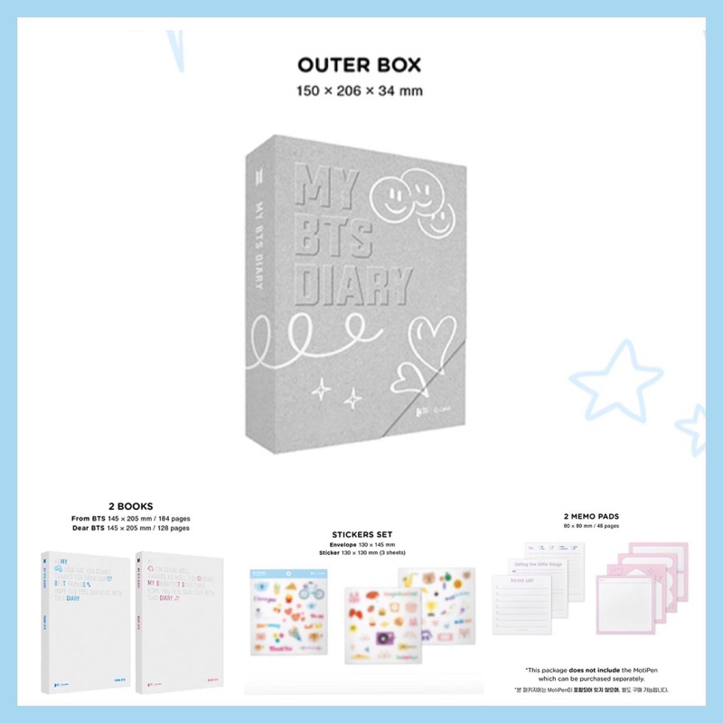 [PELUNASAN] My BTS Diary Book Weverse