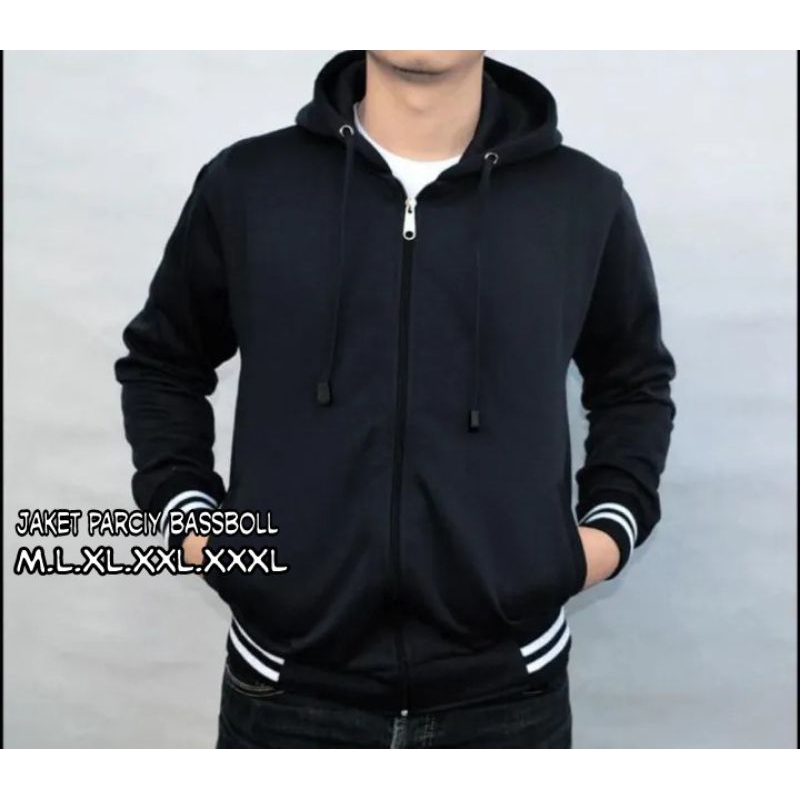 JAKET baseball cindung parsity pria wanita size M-L-XL-XXL-XXXL