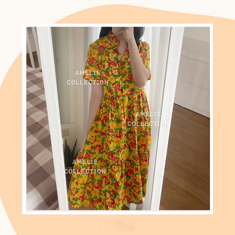 KAORI DRESS - midi dress bumil busui