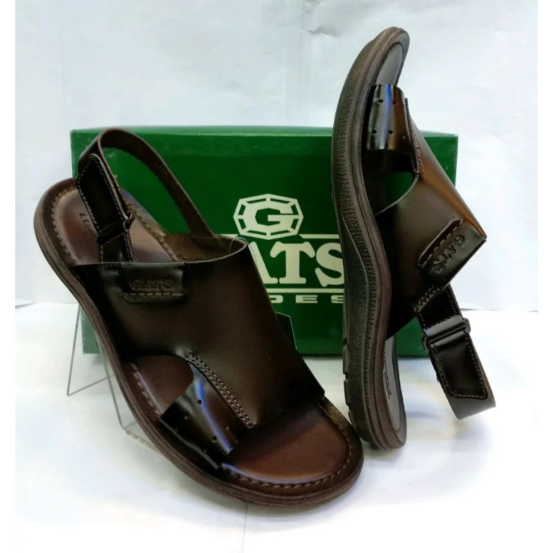 Sandal Kulit Gats HG 252 Sepatu Sandal Gats Original