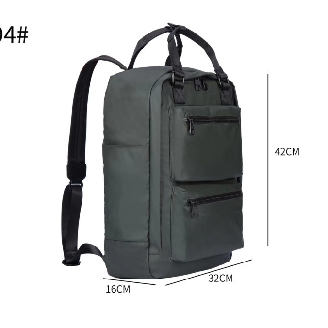 Ransel Calvin K 3094A Large Nylon Backpack / Tas Laptop Kuliah Kerja