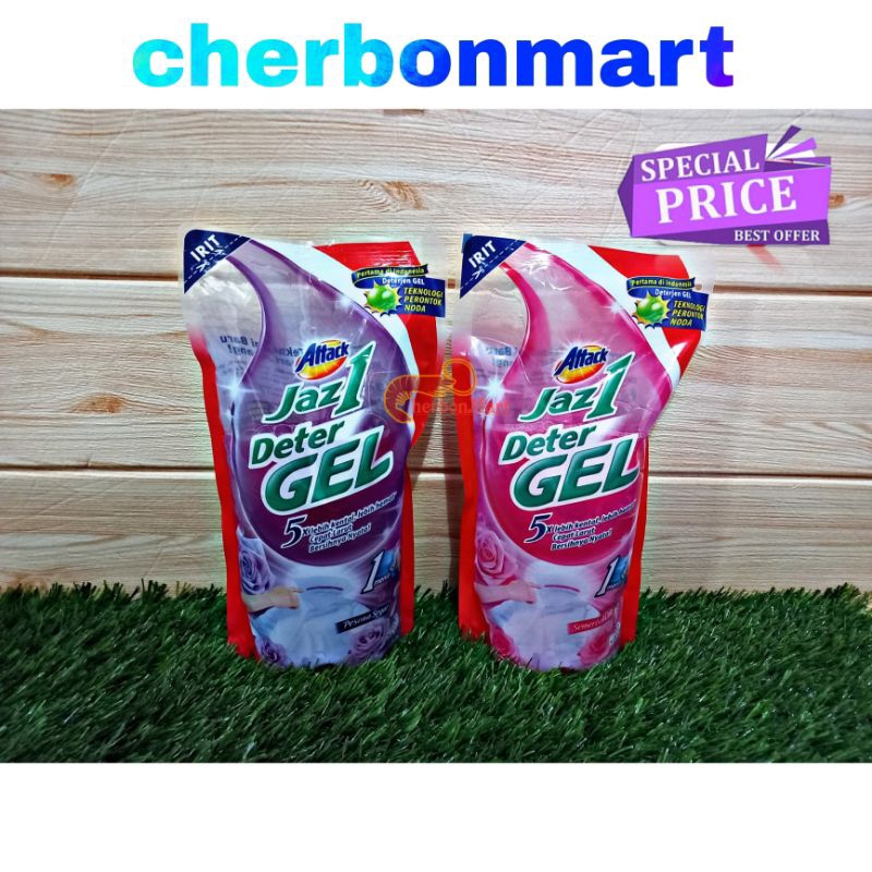 Attack Jaz1 DeterGEL 750gr | Deterjen Cair Attack Jaz 1