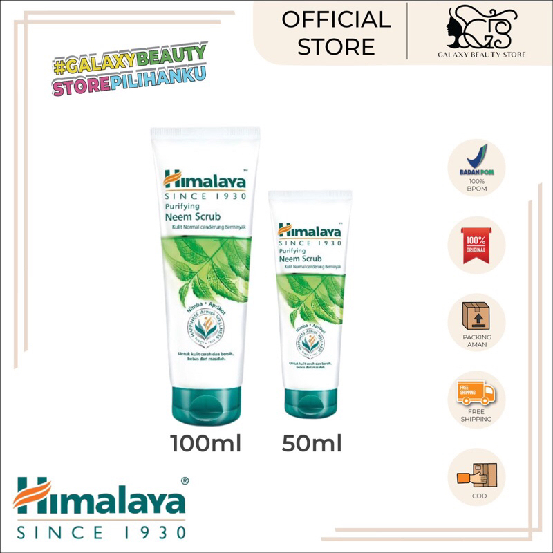 HIMALAYA  PURIFYING NEEM SCRUB / HIMALAYA SCRUB WAJAH