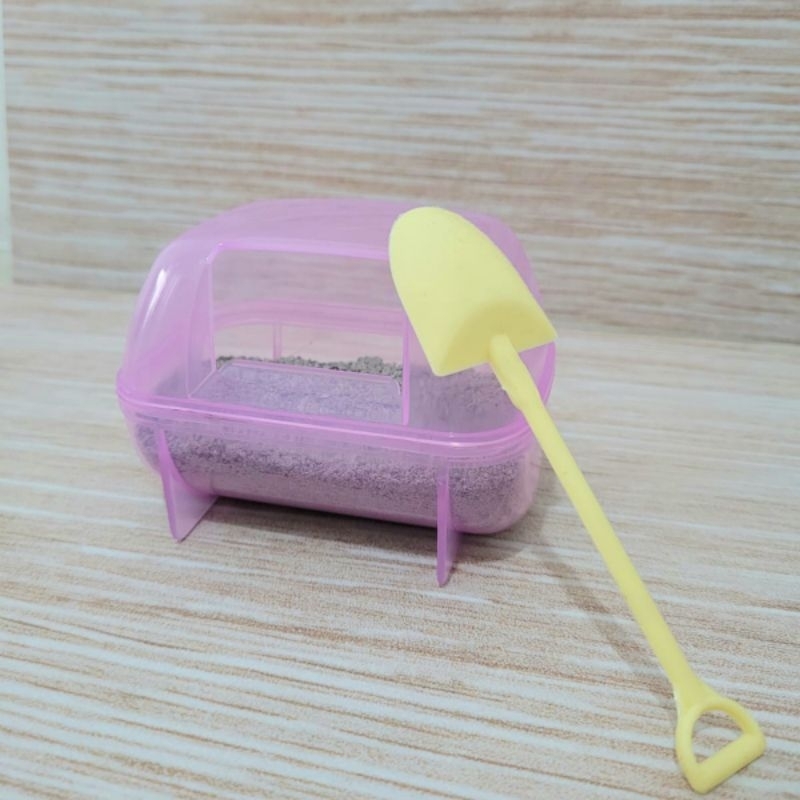 Hamtoro Small Tub Tempat Mandi Anak Hamster Kecil Roborovski