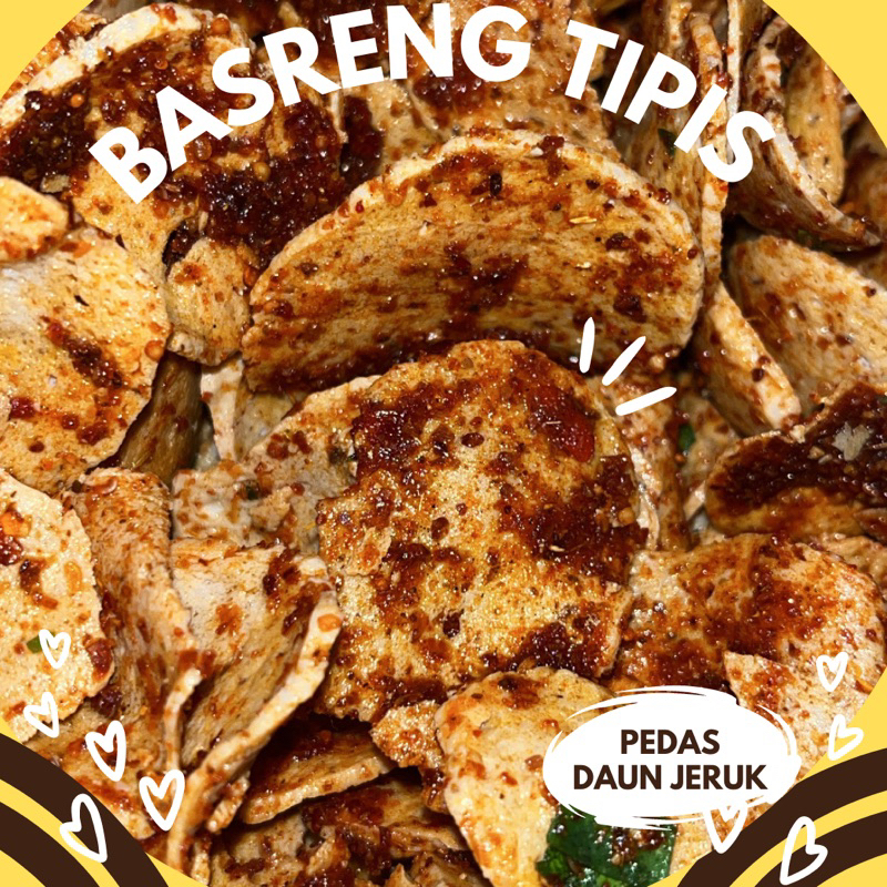 

Basreng julid pedas daun jeruk renyah