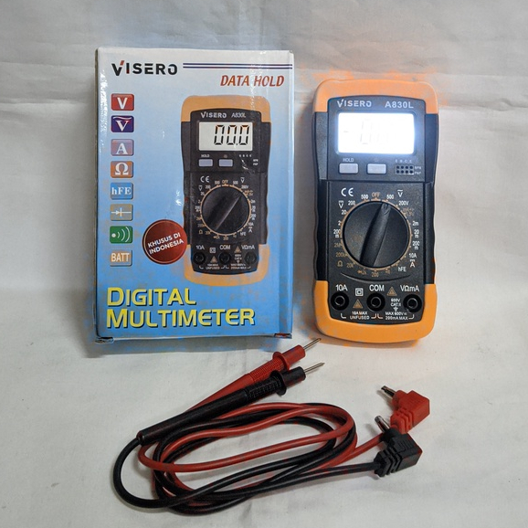 Multitester Digital VISERO A830L Avometer Digital Visero