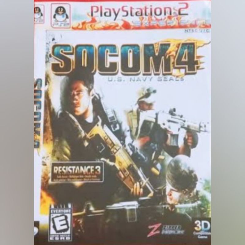 Kaset Ps 2 Socom 4