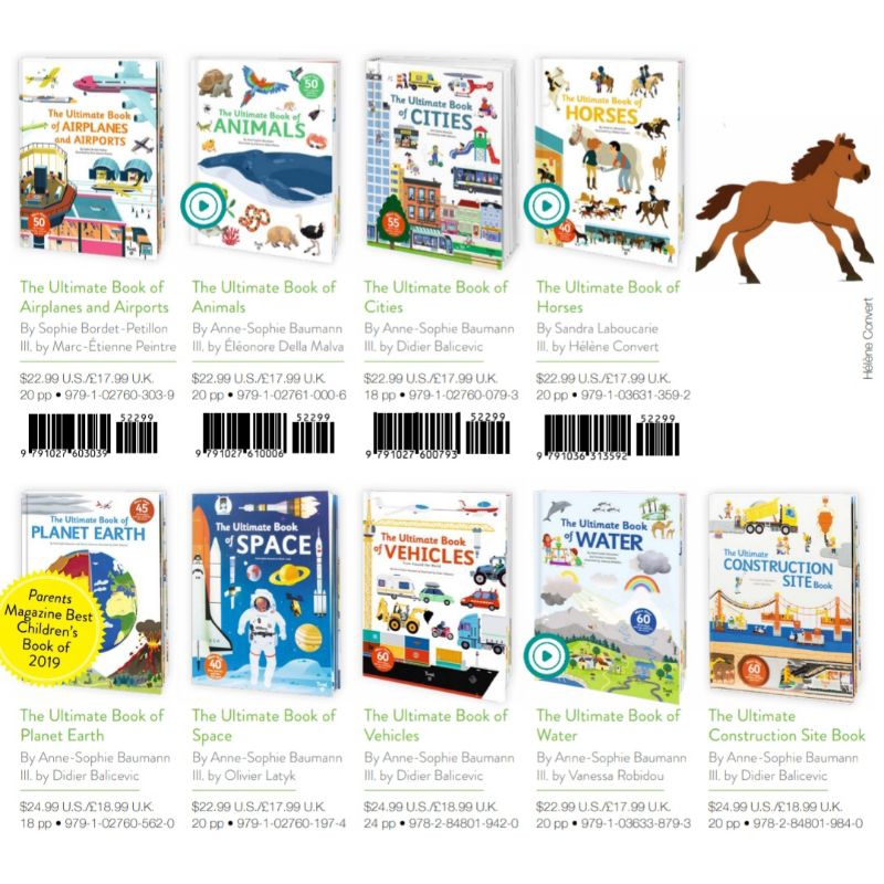 ORIGINAL The Ultimate book of Water / Planet Earth / Animals / Construction Site / space / cities / 