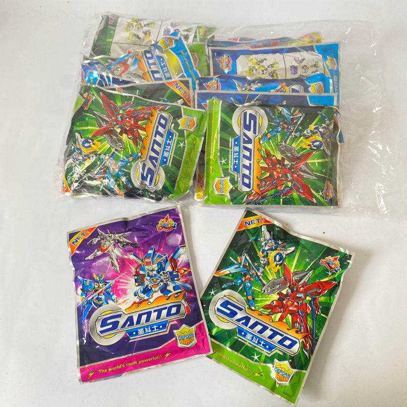 deltatoys-robot bongkar pasang robot santo mainan robot rakit kecil isi20