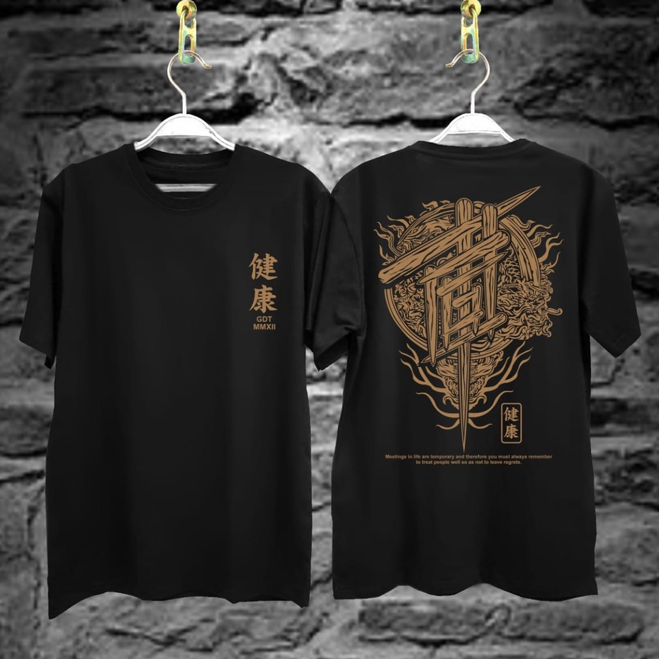 Kaos Tshirt Pria Terbaru Samurai Hypesama Putih Distro Lengan Pendek Motif Sablon Bergambar Keren