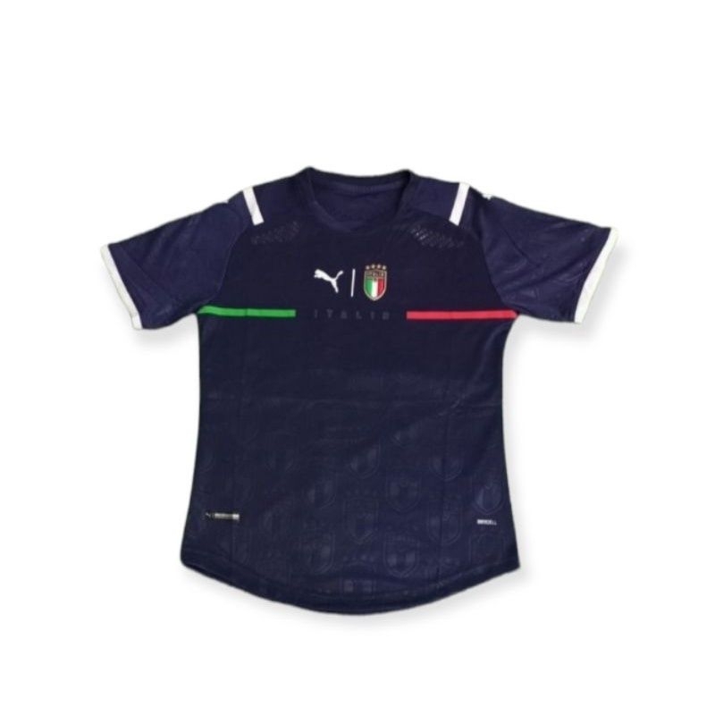 Jersey player issue italy italia gk navy dongker 21/22