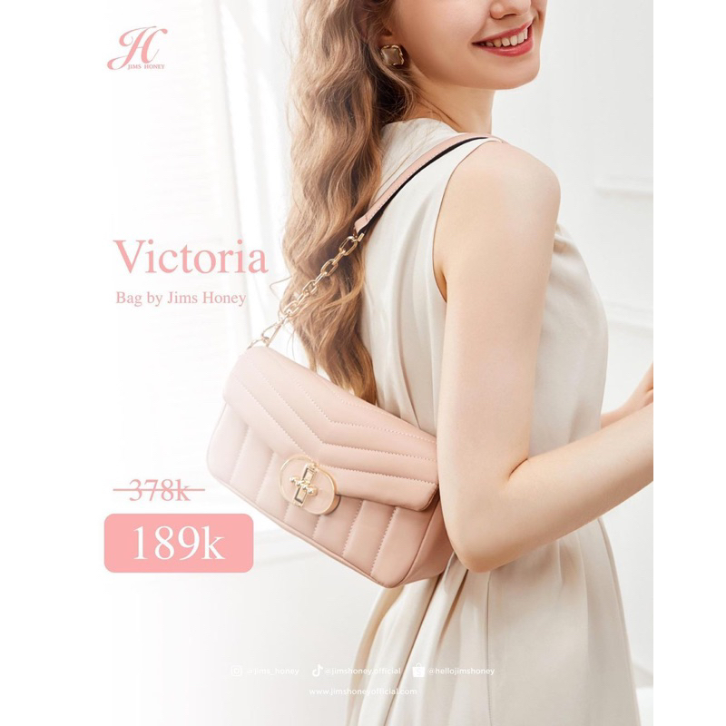 VICTORIA BAG JIMS HONEY / TAS SELEMPANG WANITA/ BISA COD