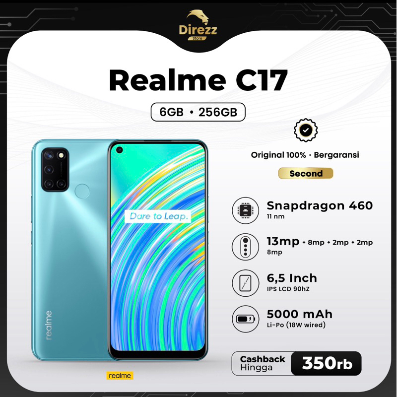 Realme C17 6/256 Second mulus