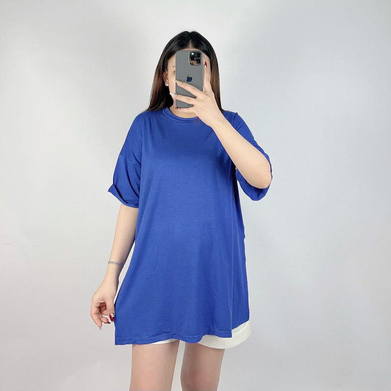 Oversize With Slit Jumbo Wanita / Atasan Oversize XXXXL