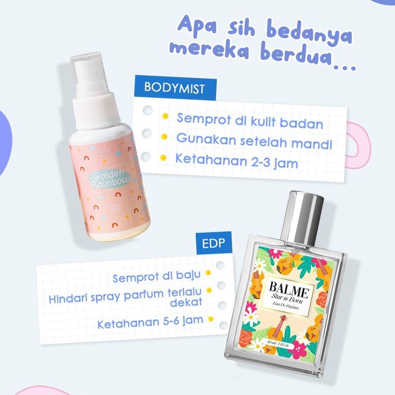 Balme Parfum Wanita Pria Tahan Lama Farfum Wanita Tahan Lama Dan Wangi 24 Jam Minyak Wangi Non Alkohol Original 100% 30ml