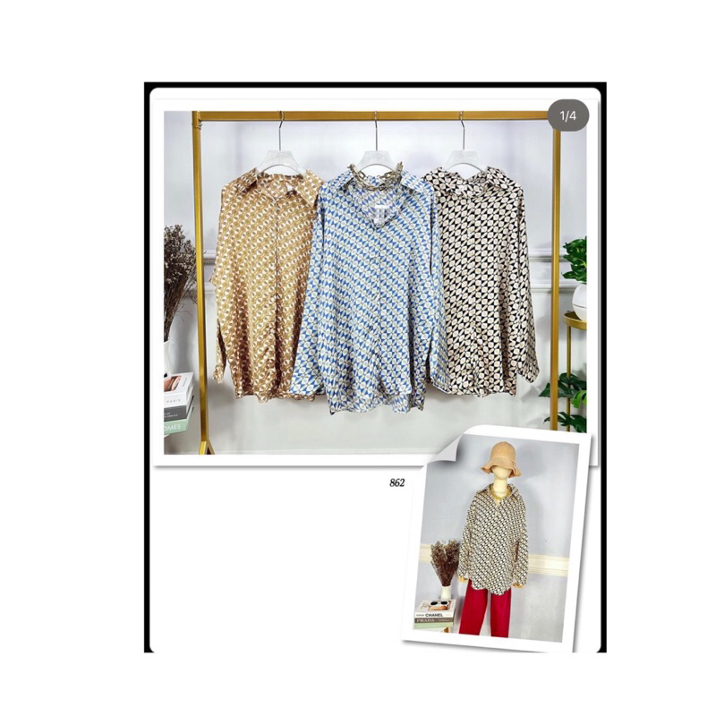 kemeja Oversize import wanita