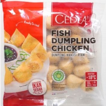 

Dumpling Ikan Isi Ayam Cedea (Fish Dumpling Chicken) 500gr dan 200gr