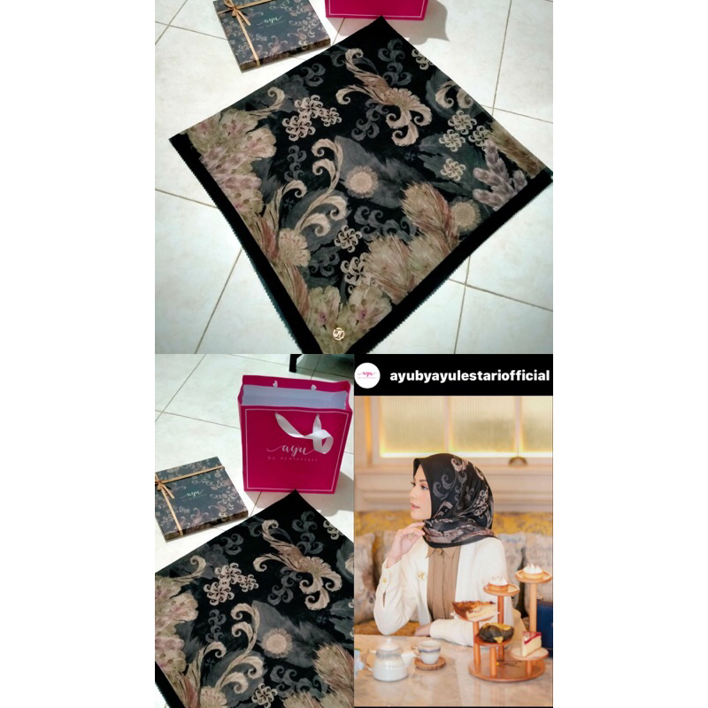 Preloved Hijab Brand by Ayu Lestari Variasi The Quill Series