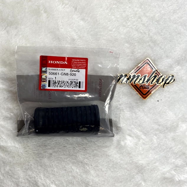 Karet Step Foot Step Barstep Honda Prima Grand Kirana Karisma Supra X 125 Original Asli AHM 50661-GN