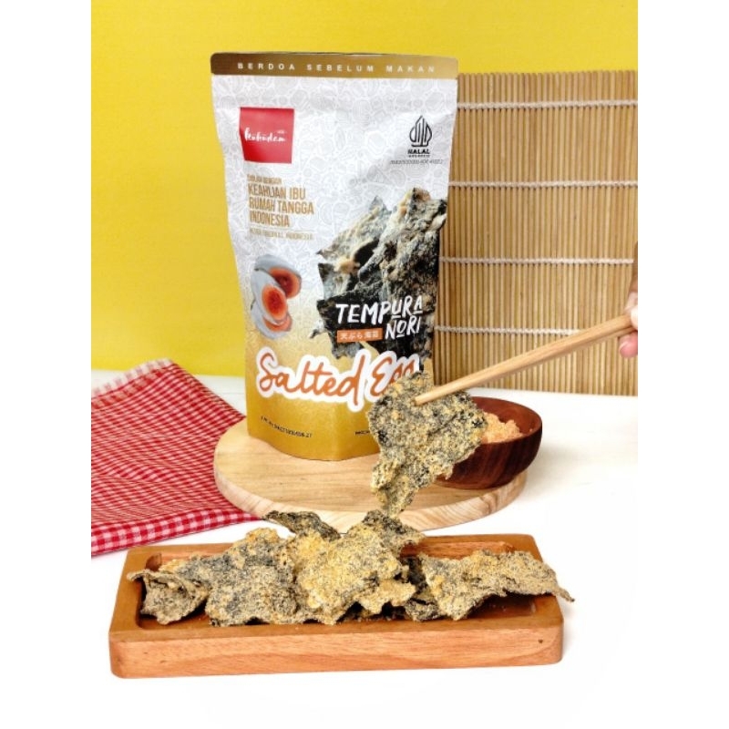 

KUKUDAM SNACK NORI TEMPURA SALTED EGG/SNACK NORI/SNACK HOMEMADE/SALTED EGG
